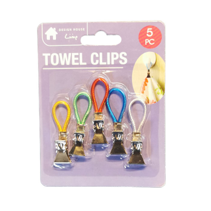 Towel clips 5pcs 